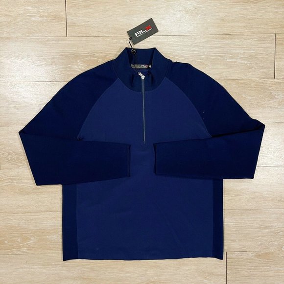 RLX Golf Tech Half Zip Long Sleeve Pullover 1/4 - Picture 1 of 3